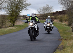 Image of two motorcycle riders. Image from the DVSA